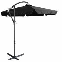Parasol LUARO czarny 290cm