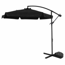 Parasol LUARO czarny 290cm