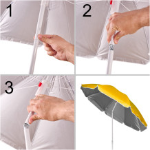 Parasol żółty 150cm