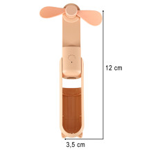 Wentylator USB różowy