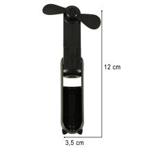 Wentylator czarny USB