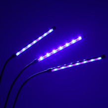 Lampa do roślin LED 3 żarówki