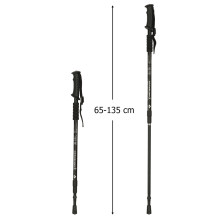 Kijki trekkingowe czarne
