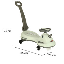 Jeździk Swing FIX S1 szary