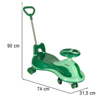 Jeździk Swing FIX S2 zielony