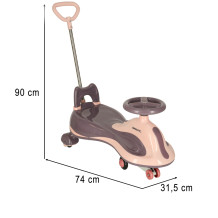 Jeździk Swing FIX S2 fioletowy