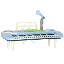 Pianinko keyboard niebieskie