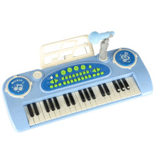 Pianinko keyboard niebieskie