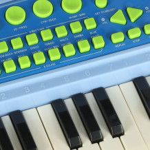 Pianinko keyboard niebieskie