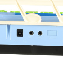 Pianinko keyboard niebieskie