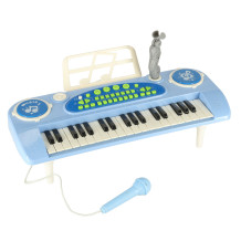 Pianinko keyboard niebieskie