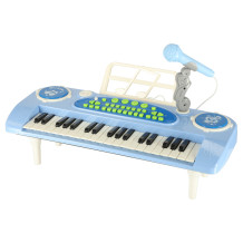 Pianinko keyboard niebieskie