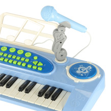 Pianinko keyboard niebieskie