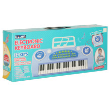 Pianinko keyboard niebieskie