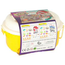 Zestaw piasek 750g domek