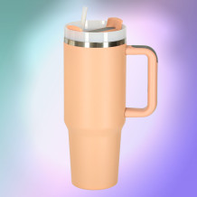 Kubek termiczny różowy 1200ml