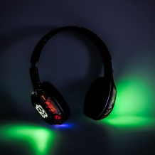Słuchawki RGB czarne