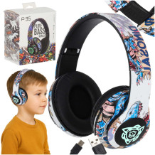 Słuchawki Bluetooth RGB 150mAh