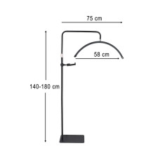 Lampa do rzęs czarna 36W