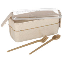 Lunch box 750ml beżowy