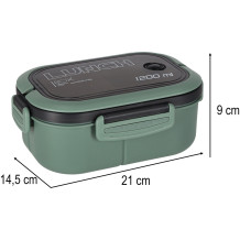 Lunch box 1200ml zielony