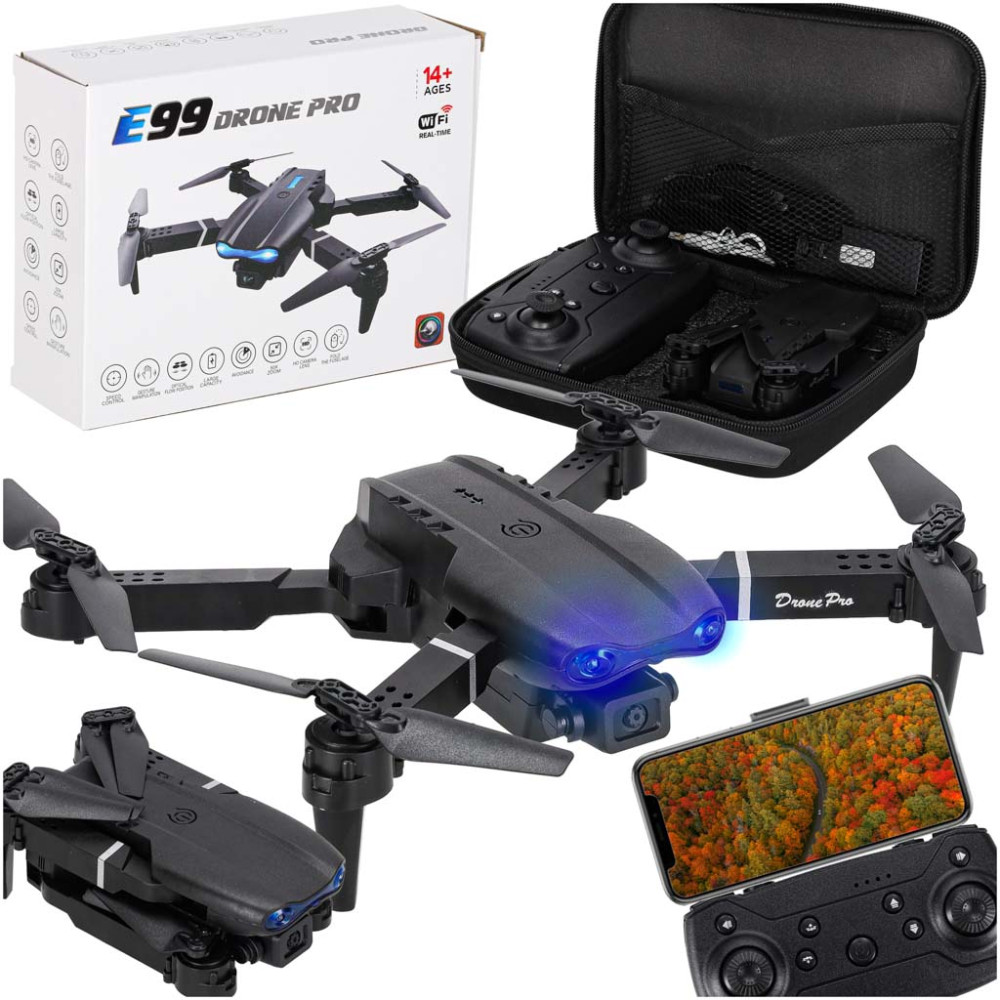 Dron E99 Pro podwójna kamera