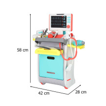 Zestaw lekarza stacja medyczna
