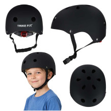 Kask LED Trike Fix M czarny