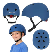 Kask LED Trike Fix M granatowy