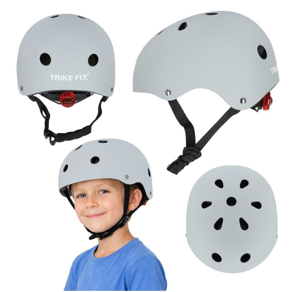 Kask LED Trike Fix M szary