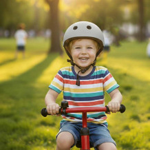 Kask LED Trike Fix M szary