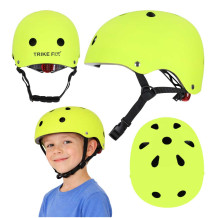 Kask LED Trike Fix S jasnozielony