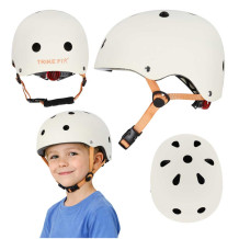 Kask LED Trike Fix S beżowy