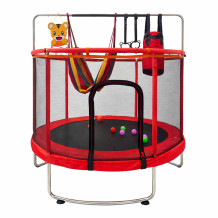 Trampolina 155cm czerwona