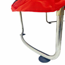 Trampolina 155cm czerwona