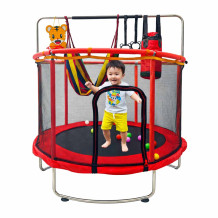 Trampolina 155cm czerwona
