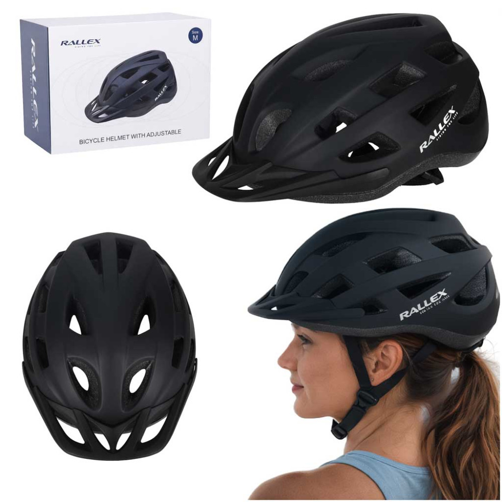 Kask RALLEX czarny M