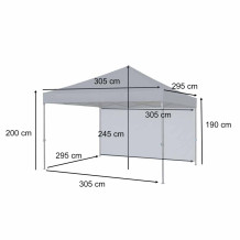 Pawilon LUARO 3x3m
