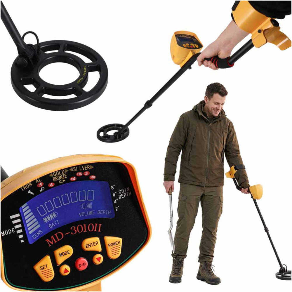 Detektor metali MD3010 LCD