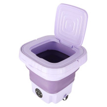 Pralka turystyczna mini 8l fioletowa