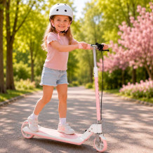 Hulajnoga LED Trike Fix różowa