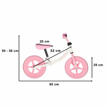 Rowerek biegowy Trike Fix różowy