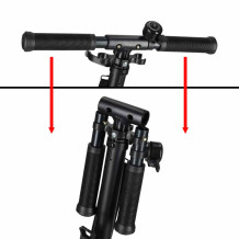 Hulajnoga Trike Fix czarno-fioletowa