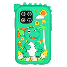 Smartfon dziecięcy dinozaur zielony