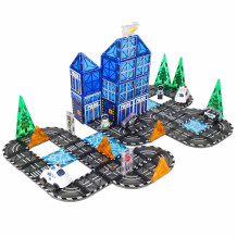 Klocki policja 3D 91el