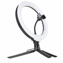 Lampa ring LED RGB statyw