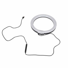 Lampa ring LED RGB statyw