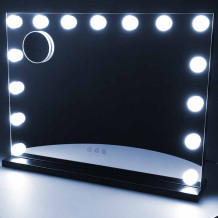 Lusterko LED zoom x10 15 LED