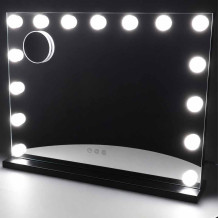 Lusterko LED zoom x10 15 LED
