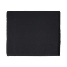 Pufa ze schowkiem czarna 38cm